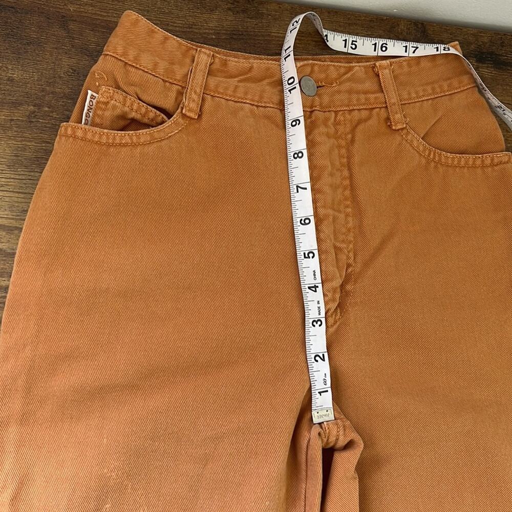 Vintage 90’s BONGO Light Brown High Rise Cotton Mom-Jeans - Picture 7 of 12